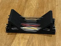 Support Gridfinity pour câbles Dupont — photo 1
