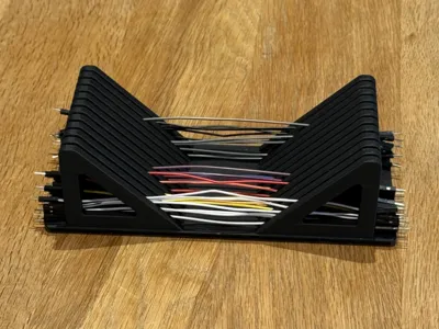 Gridfinity Dupont wire Stand (20cm / 8inch) 