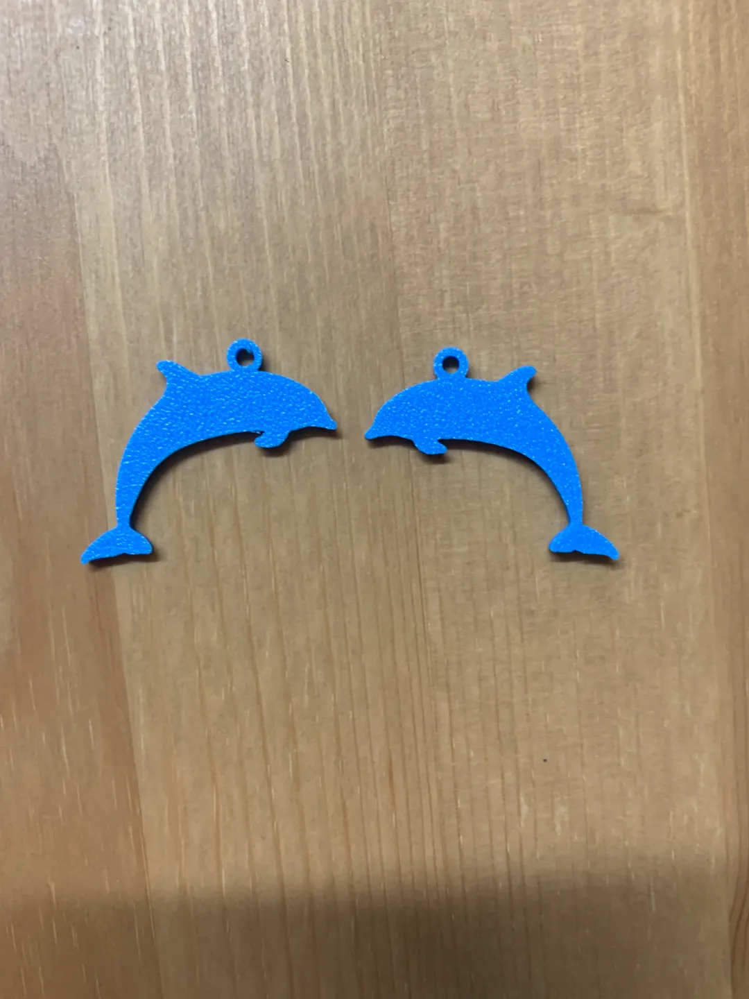 dolphin earrings view 2