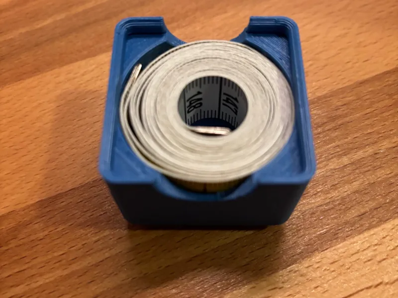 Gridfinity tape measure holder