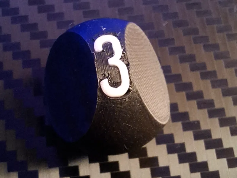 Dice 3 faces