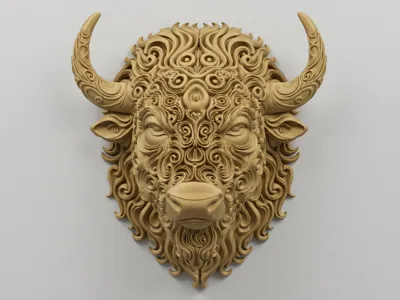 Bison - Wildlife - Wall Art