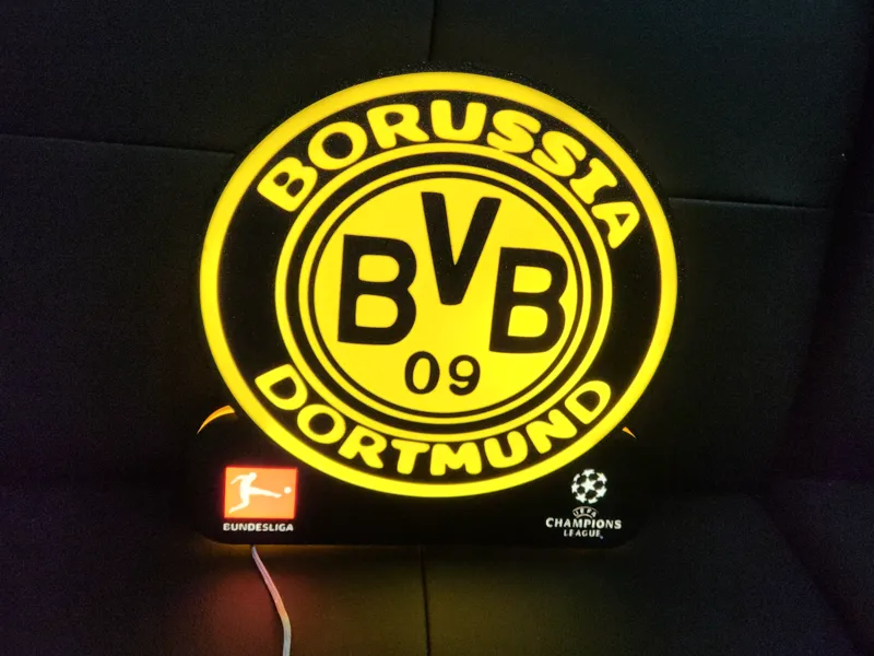 Borussia Dortmund BVB Lamp