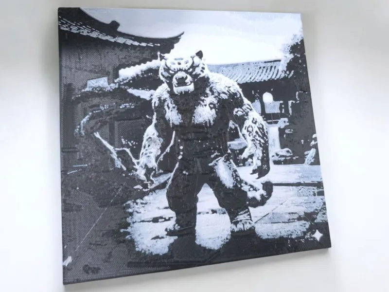 Shadow Oni - Wall art