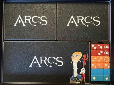 ARCS Insert - Base Game + Leaders and Lore Sleeved