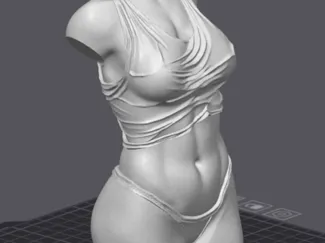 Wet tanktop bust