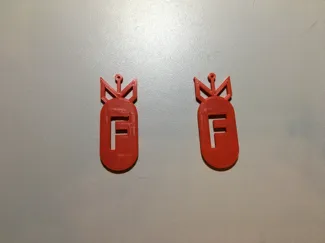 F Bomb earrings