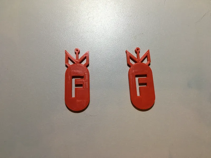 F Bomb earrings