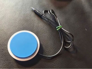 Slim Tactile Accessible Button