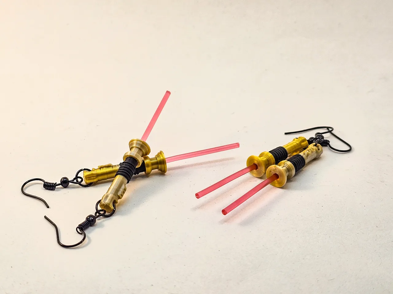 Lightsaber Earrings view 2