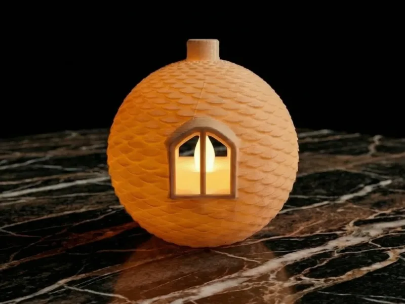 Scale House Bauble