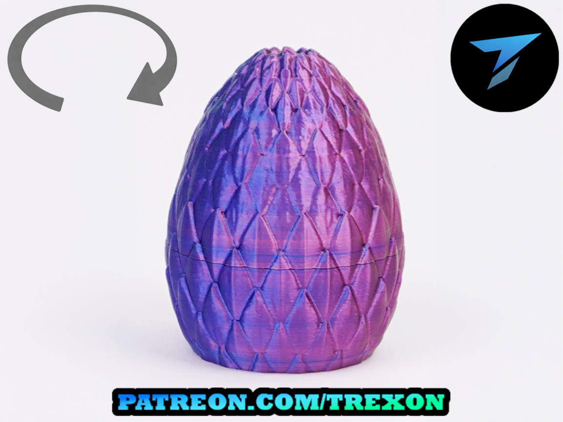 Scale Dragon Egg Toy - Twist Lock