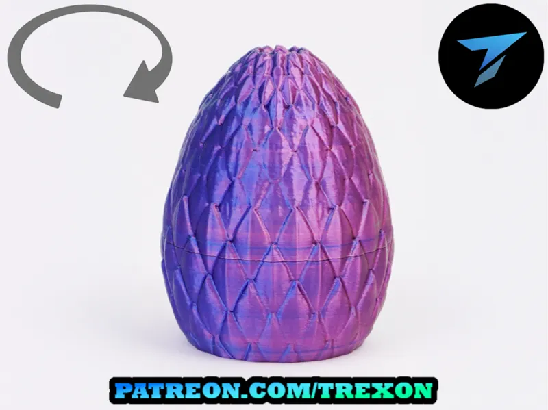 Scale Dragon Egg Toy - Twist Lock