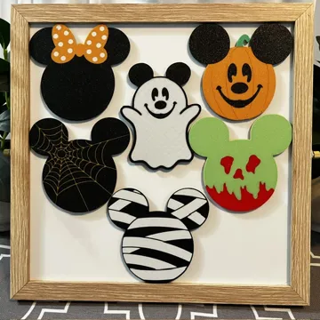 Accesorio de iluminación decorativa: Disney-inspired Halloween Mickey Magnet Set — vista de referencia 3