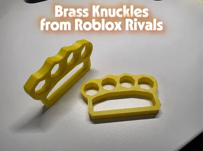 Roblox Rivals Brass Knuckles
