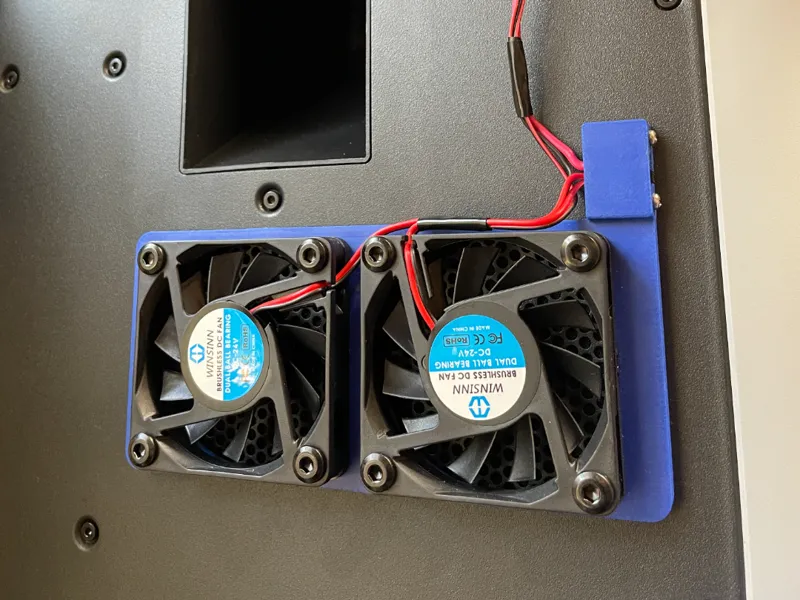 H2D Motor Controller (MC) Cooling Fan Array