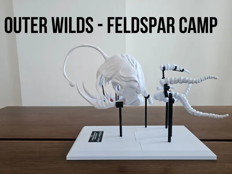 Feldspar's Camp - Outer Wilds Diorama (Fan Art)