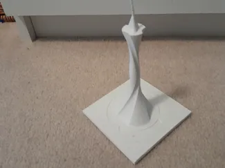 Futuristic skyscraper Spiraxis