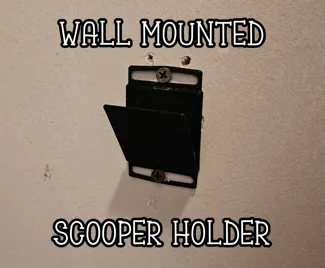 easy scooper wall holder!