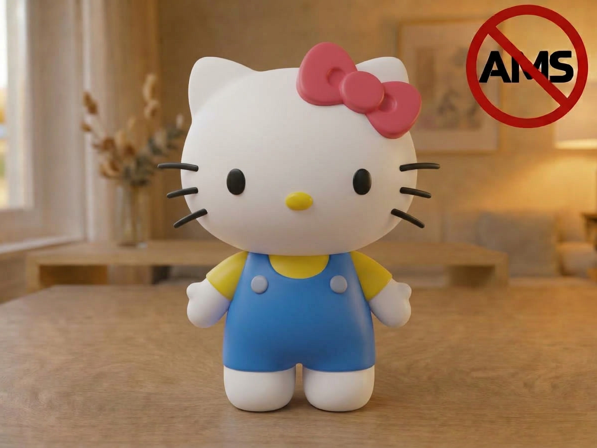Hello Kitty – Figurine (AMS + No AMS Versions) - 1