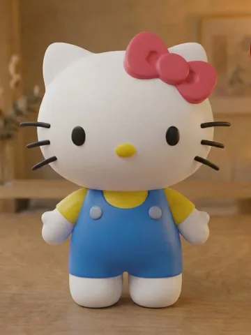 Accesorio para impresora 3D: Hello Kitty – Figurine (AMS + No AMS Versions) — vista de referencia 2