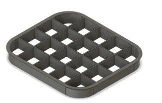 Ikea Skadis 5x4 Pen Organizer/Separator