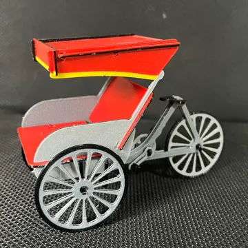 Soporte: Cyclo Rickshaw Kit Card - Multi/Single Color — vista de referencia 4
