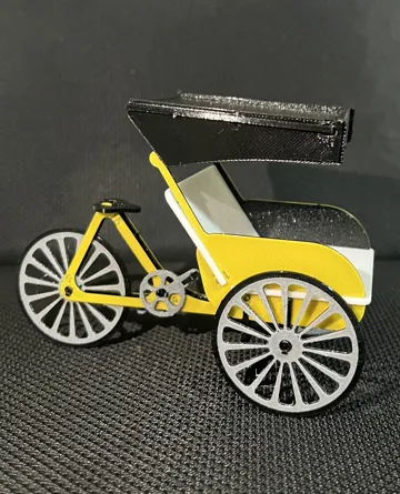 Soporte: Cyclo Rickshaw Kit Card - Multi/Single Color — vista de referencia 3
