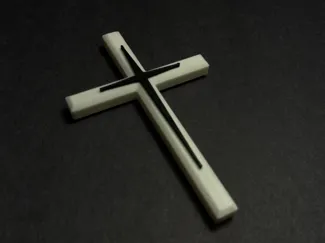Cross for car mirror