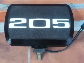 Tapa faros cibie iode35//peugeot 205