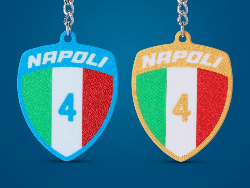 Portachiavi Napoli Campione d’Italia – 4º Scudetto