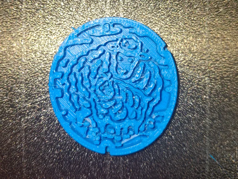 Izumiotsu City Manhole Cover - In Progress