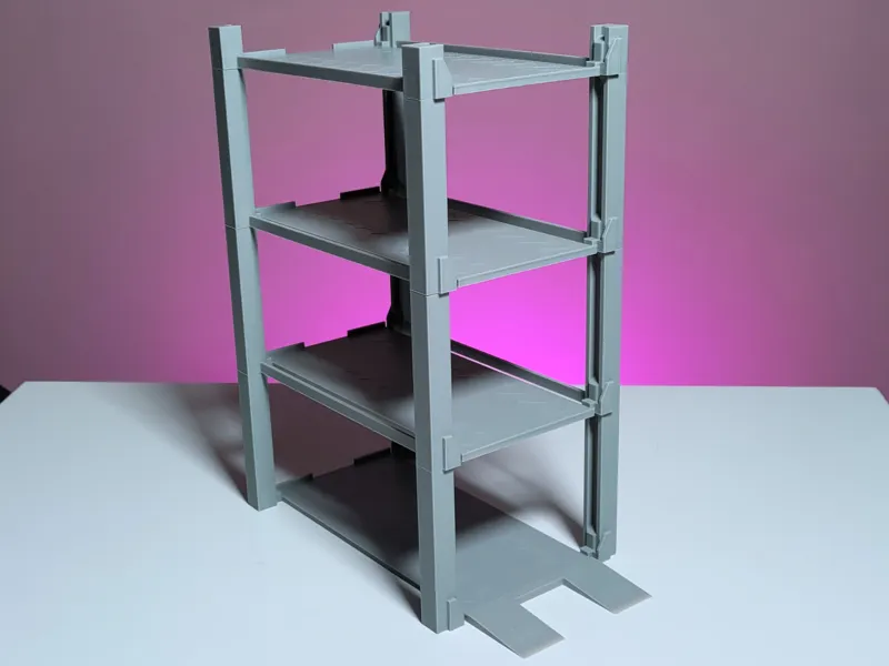 Parking Vertical Modulable - LÉGO Speed Champions