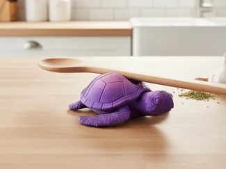 Schildkröte-Löffelablage