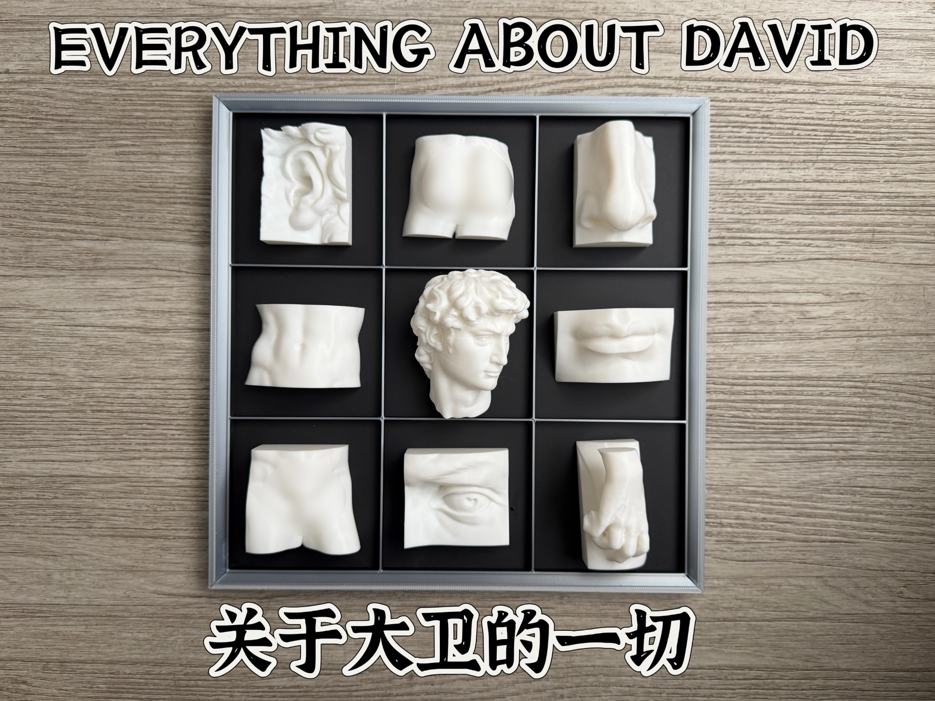 关于大卫的一切 Everything about David 冰箱贴/相框/摆件