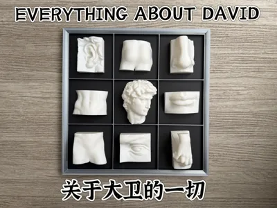 Everything about David Refrigerator magnet/Photo frame/Ornament