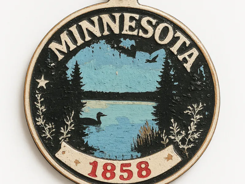 Minnesota Zipper Pull