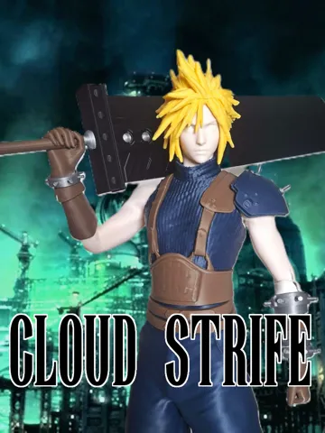 Accesorio para filamento: Cloud Strife - Final Fantasy — vista de referencia 2