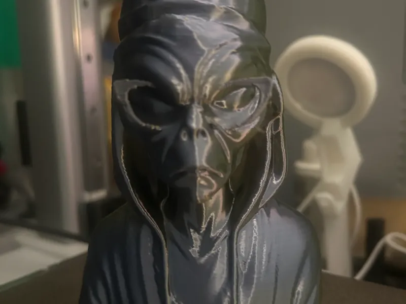 Thug Life - Alien Grey with Glasses
