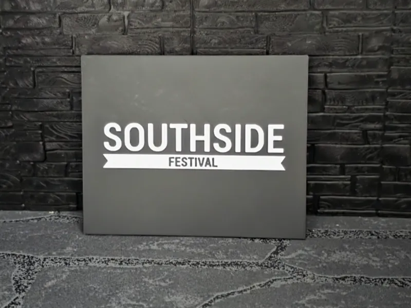 Magnet Schild " Southside Festival "