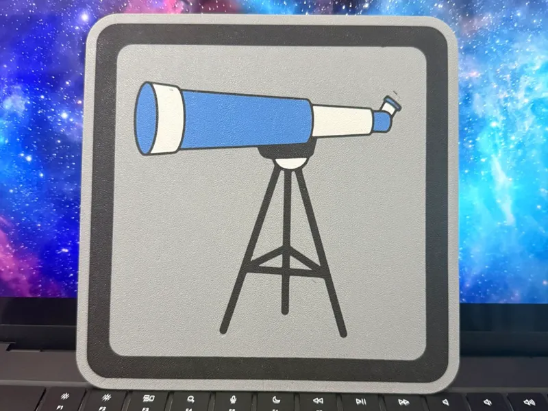 targa telescopio