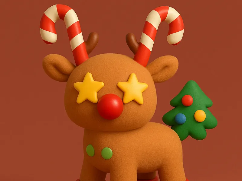 Rennolino Rinnaná – El Reno Brainrot Navideño
