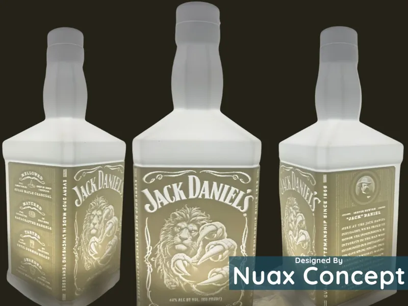 Litho - Jack Daniels - The Furious Lion