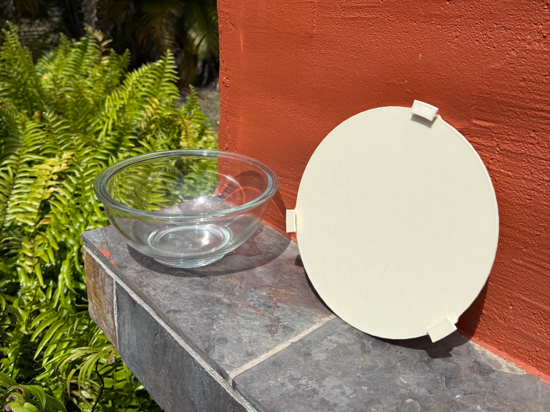 Snap-On Lid for 8 inch Pyrex bowl (21cm)