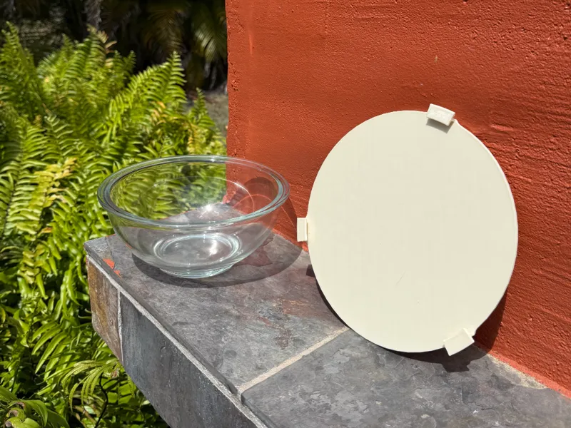 Snap-On Lid for 8 inch Pyrex bowl (21cm)
