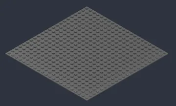 Modelo para impresión 3D: Baseplate L.E.G.O. - Customizable — vista de referencia 5