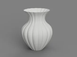 Voluptuous vase
