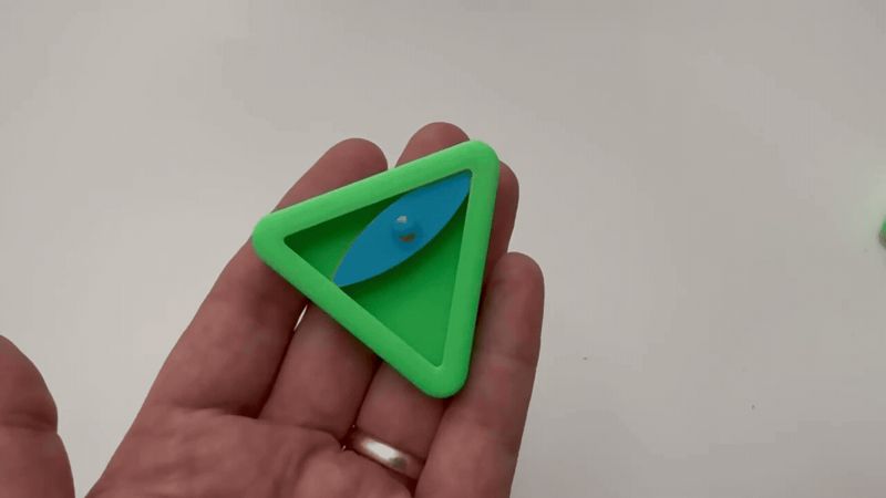 Triangle Motion Fidget Spinner