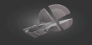 Galaxy Class 1/1600 Scale Model Kit 