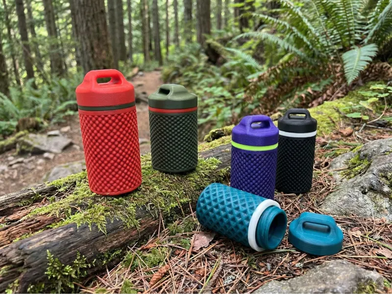 Nordic Knurled EDC Capsule 